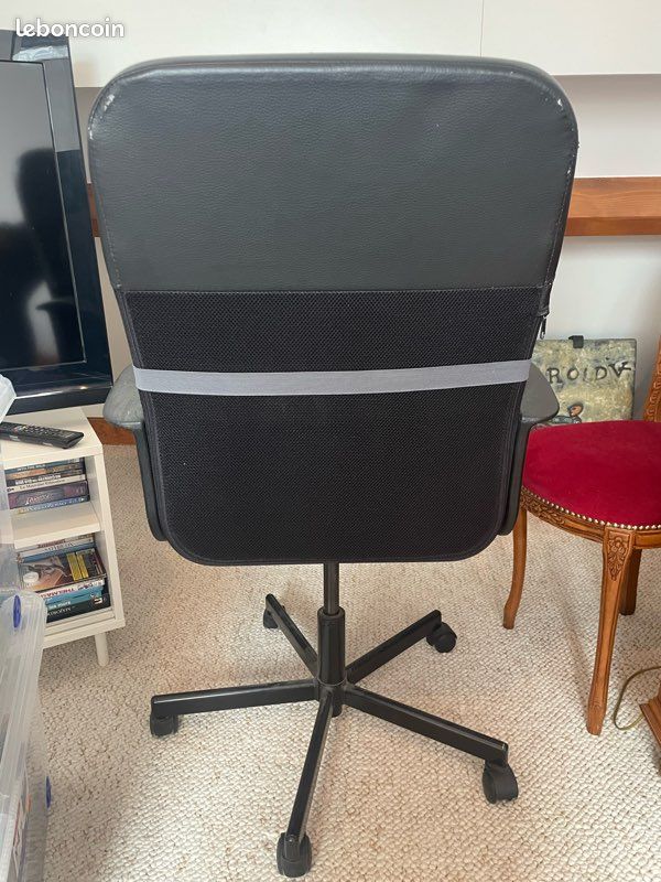 Chaise de bureau + coussin de posture (image 2)
