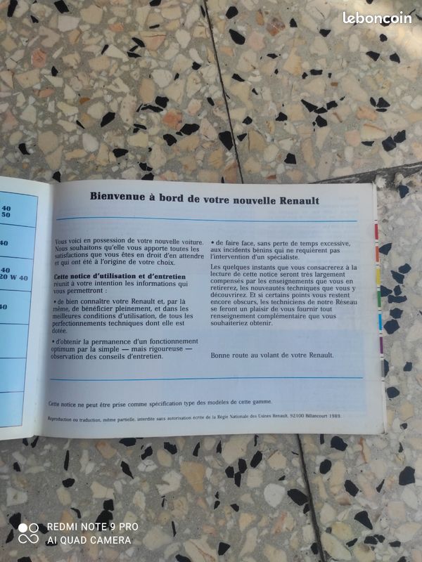 R19 Chamade livret utilisation (image 2)