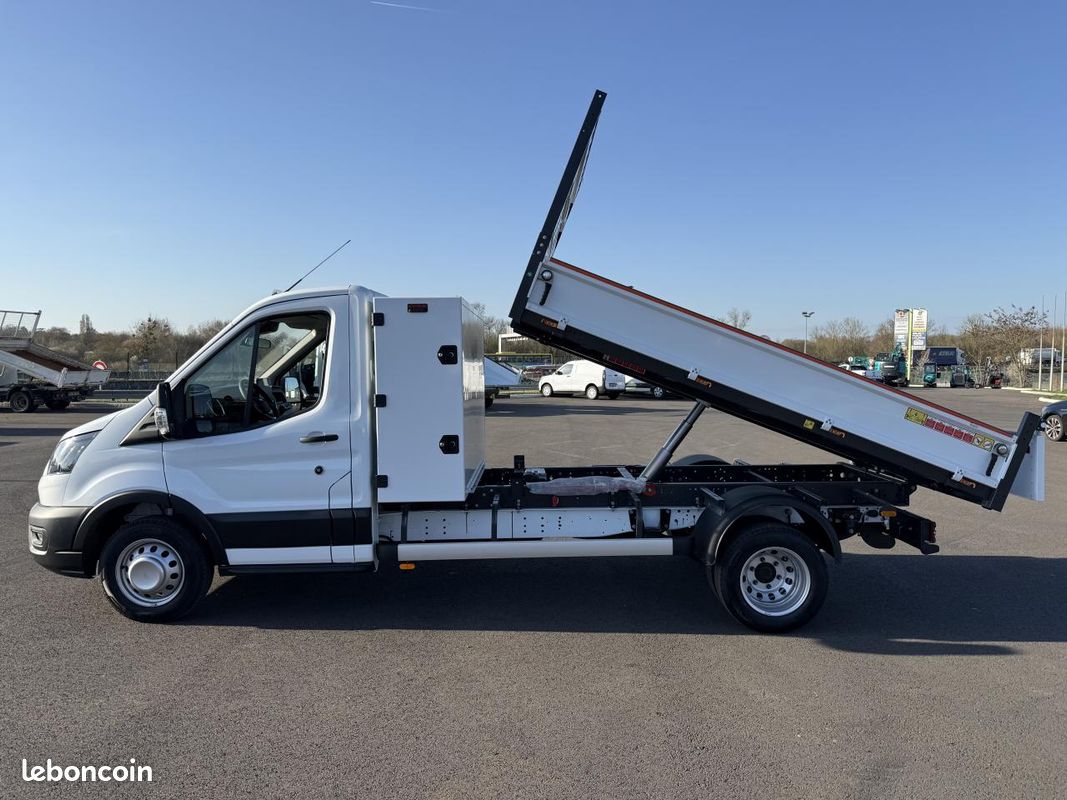 FORD TRANSIT 350 L3 2.0 EcoBlue - 165 benne et coffre Gruau - Démo (image 4)