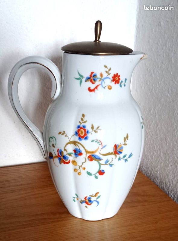 Théière chocolatière en porcelaine 1930/40 (image 1)
