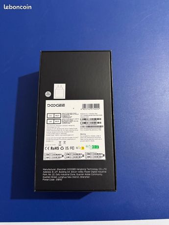 DOOGEE Blade 20 Pro Telephone Portable Incassable 4G, 11800mAh 18W 24Go+ 256Go(2To) Rugged Smartphone,50MP IA Caméra 6.6''HD+ Smartphone Incassable, 156DB Speaker, Triple Slot/IP68/NFC/GPS (Rouge