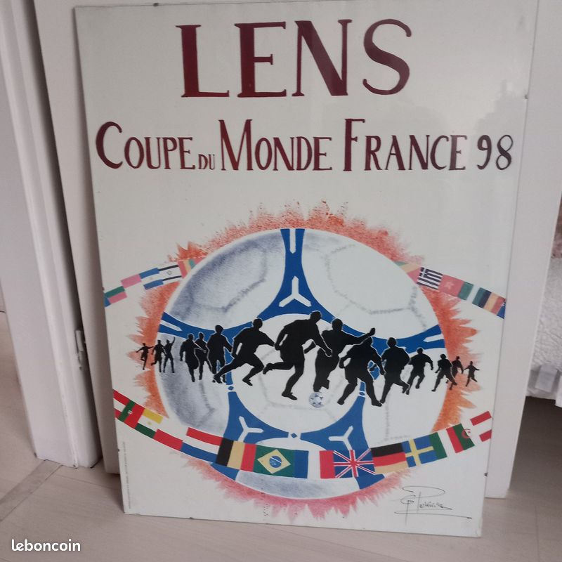 Affiche Danone France 98 | Décoration murale Coupe du monde – Poster Peak