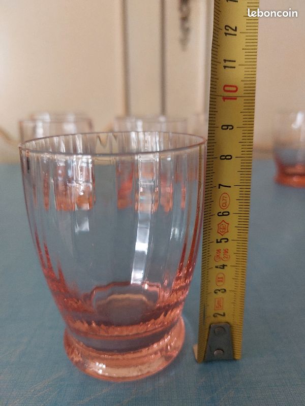 Petits verres rose (image 3)