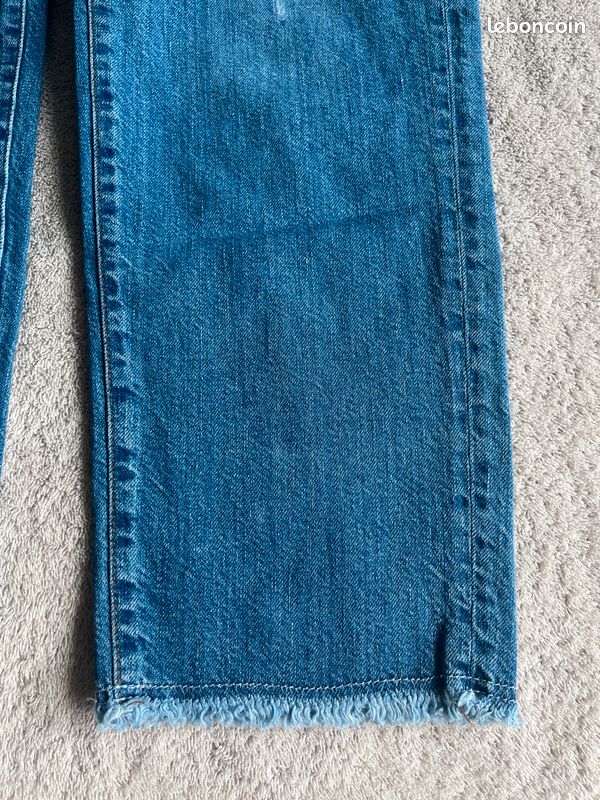 Jean Comptoir Des Cotonniers 2trax - Bleu Brut - Taille Enfant XL (33/34fr) - Occasion Très Bon état