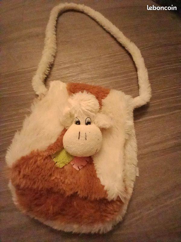 Sac bandoulière mouton pour petite fille (image 1)