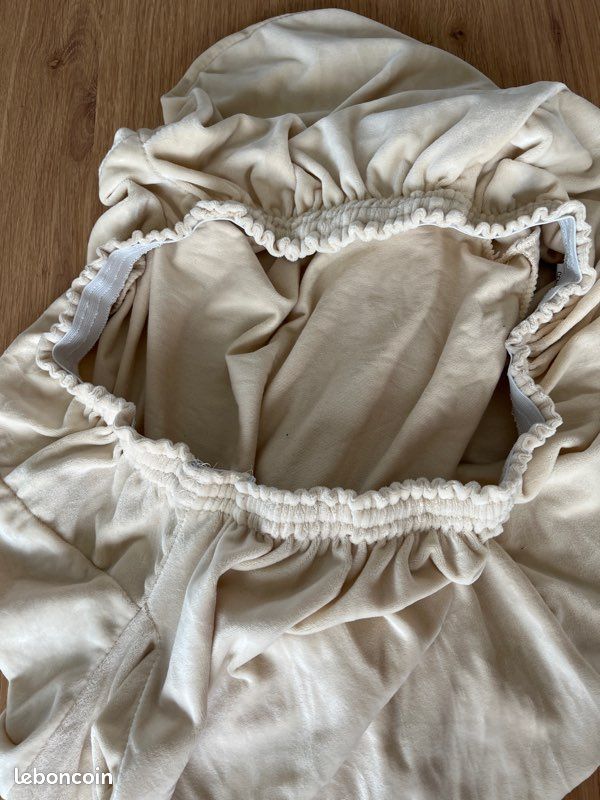 Housse de chaise beige (image 4)
