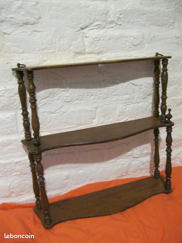 Petite étagère en noyer (image 2)