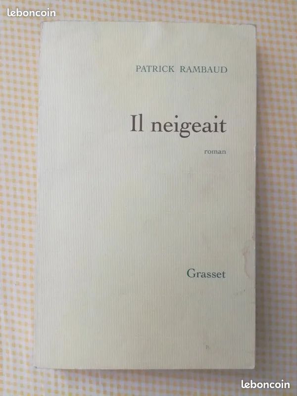 Livre de Patrick Rambaud : Il neigeait (image 1)