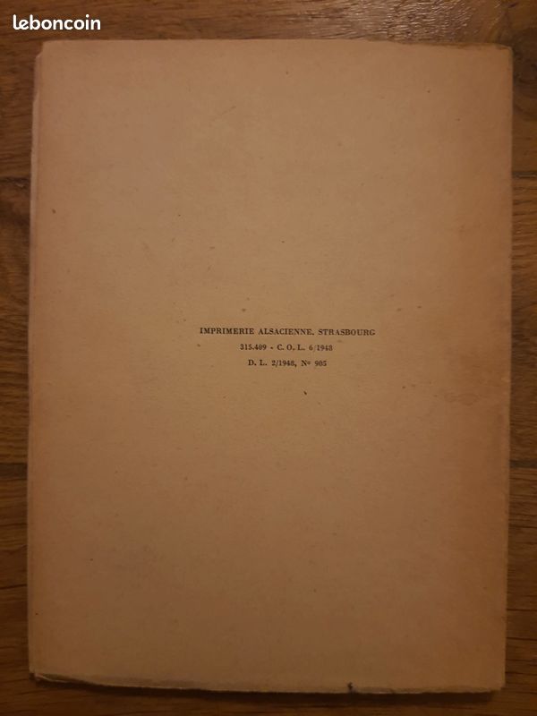 Livret EXPOSITION D'ART RELIGIEUX DU MOYEN AGE 1948 (image 2)