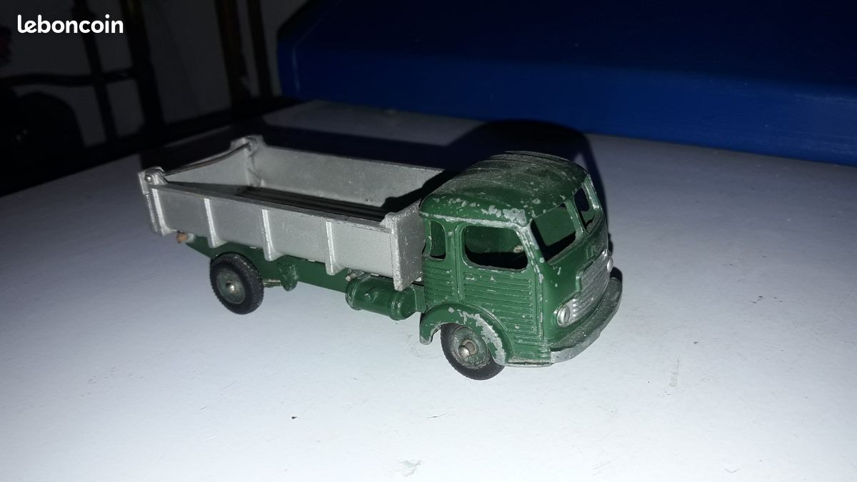 Véritable ancien DINKY TOYS Fr Simca Cargo Benne basculante Ref 33B Tr