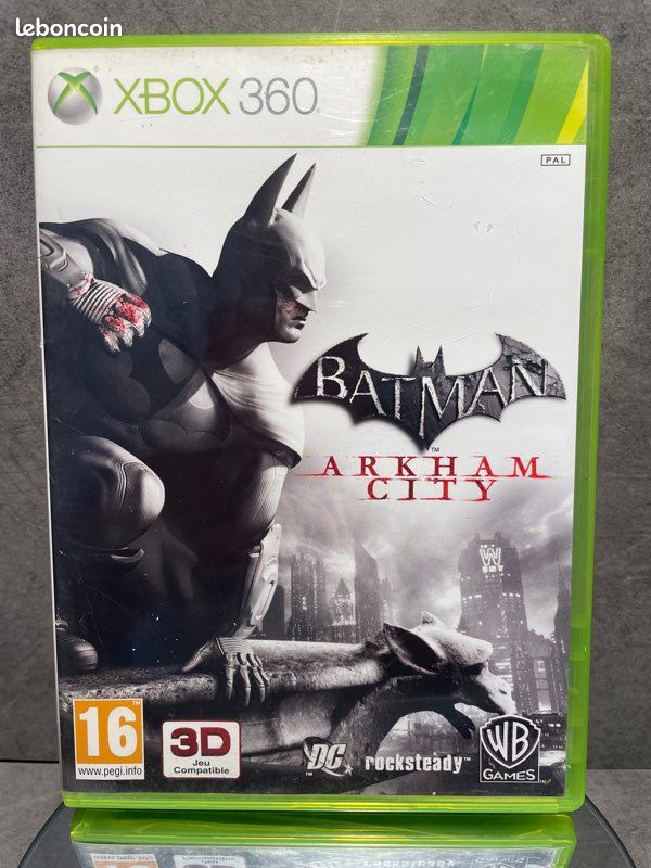 Notice Manuel Pour Batman Arkham City Xbox 360 - PAL FR, Bon état