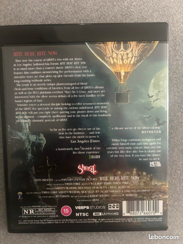 Ghost blu ray rite here rite now (image 3)