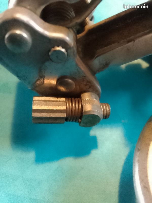 Dérailleur Arrière Simplex LJGT GT - POUR PEUGEOT - Cage Longue - Années 70 - France