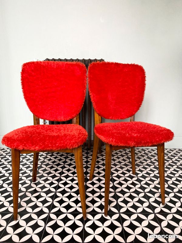 Paire de chaises années 50 (image 6)