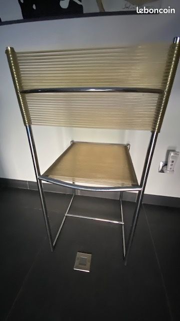 Chaise Spaghetti / Design Giandomenico BELOTTI de 1979 🪑 (image 4)