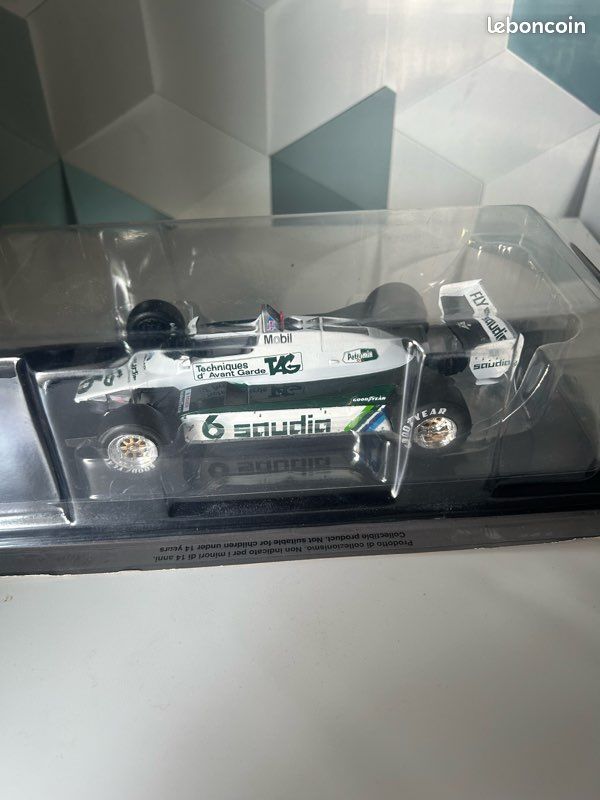 Lot 4 F1 miniatures Altaya vintage – Tyrrell 6 roues + Williams Piquet + Alfa (image 7)