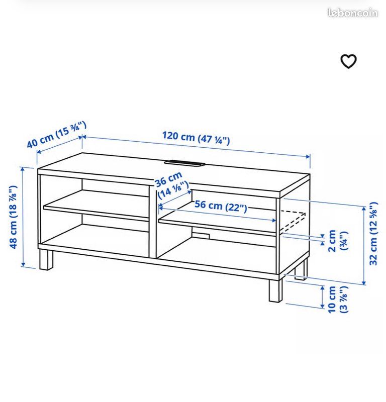 Meuble tv IKEA (image 4)