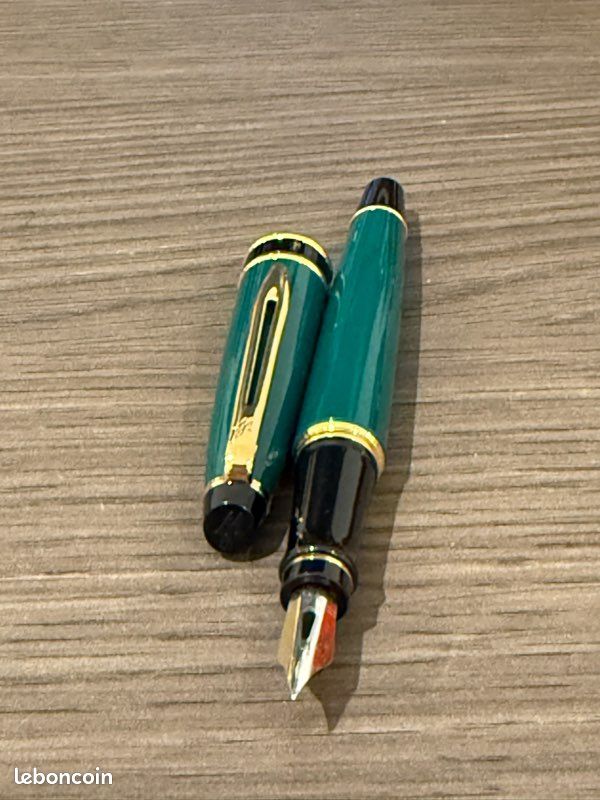 Stylo Bille Waterman Forum Vert Pomme, Recharge Fournie, Neuf Avec étiquettes