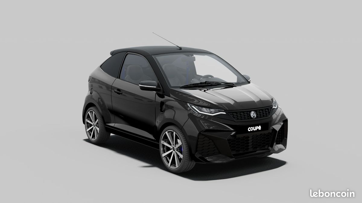 E-AIXAM Coupé GTI gamme AMBITION neuf sans permis dès 14 ans (image 1)