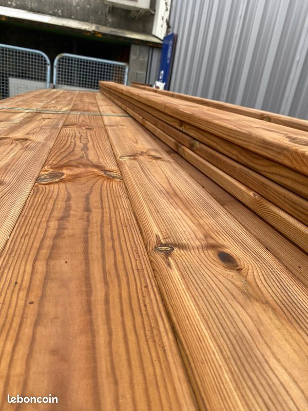 Lames de terrasse pin 27x120mm (image 3)