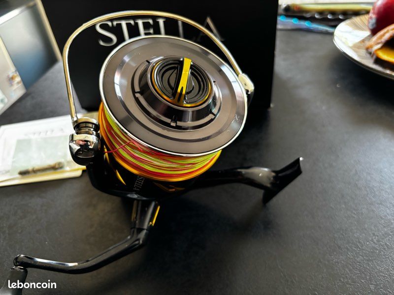 Moulinet De Pêche Shimano Stella 3000DH Occasion - Fabriqué Au Japon, Pour Mer
