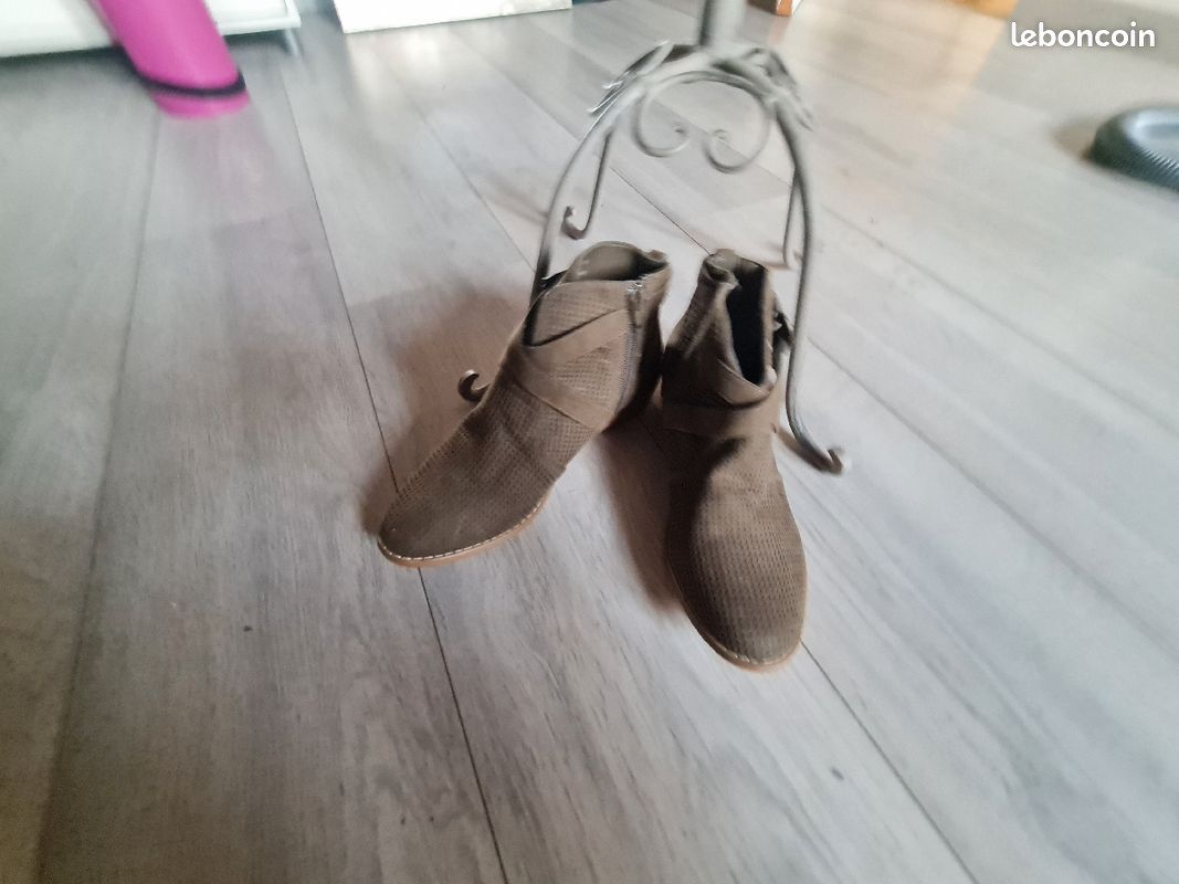 Bottine noire ou kaki (image 9)