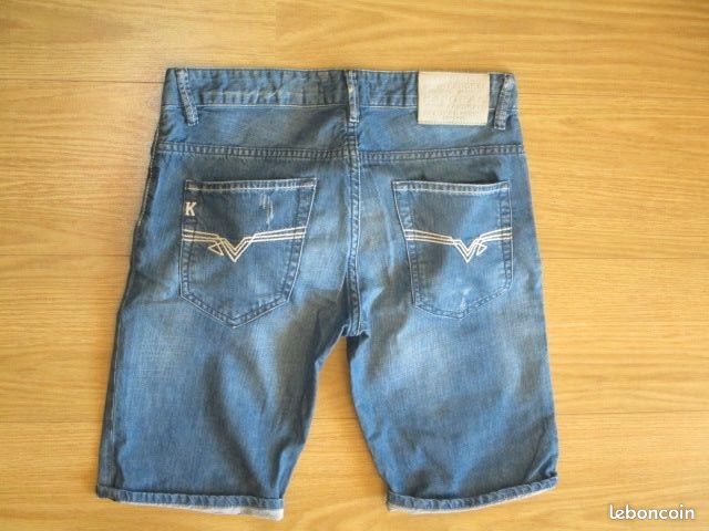 Kaporal homme bermuda jeans Regular bleu W/29 t/fr39/40 réf