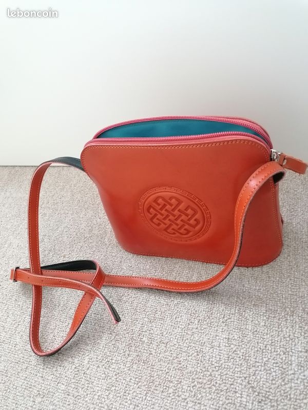 Sac à main bandoulière cuire (image 1)