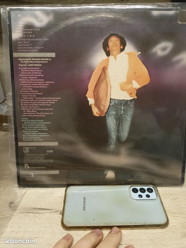 Vend vinyle 33 tour de : Allan Clarke (image 2)