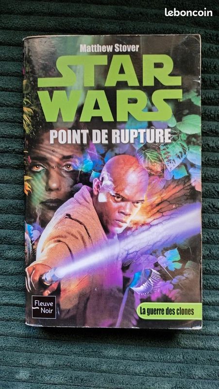 Livre Star Wars Point de rupture Fleuve noir (mauvais état) (image 1)