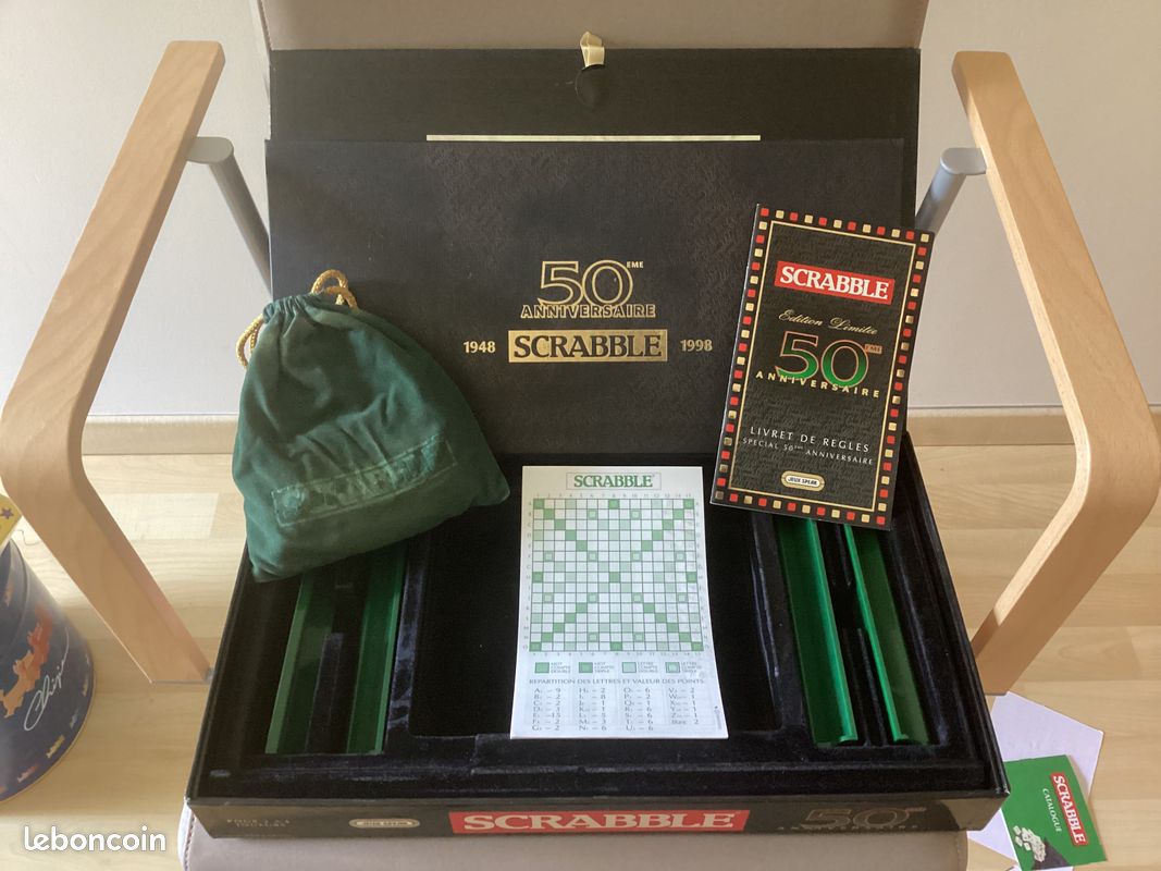 Scrabble édition limitée 50eme anniversaire (image 5)