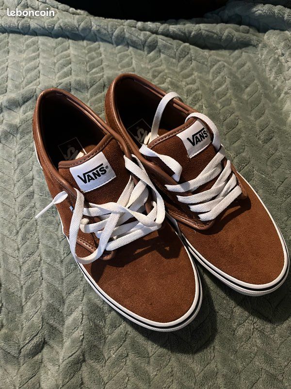 Chaussure Vans Slip On Homme Marron Vans Slip On Homme Brun Discount