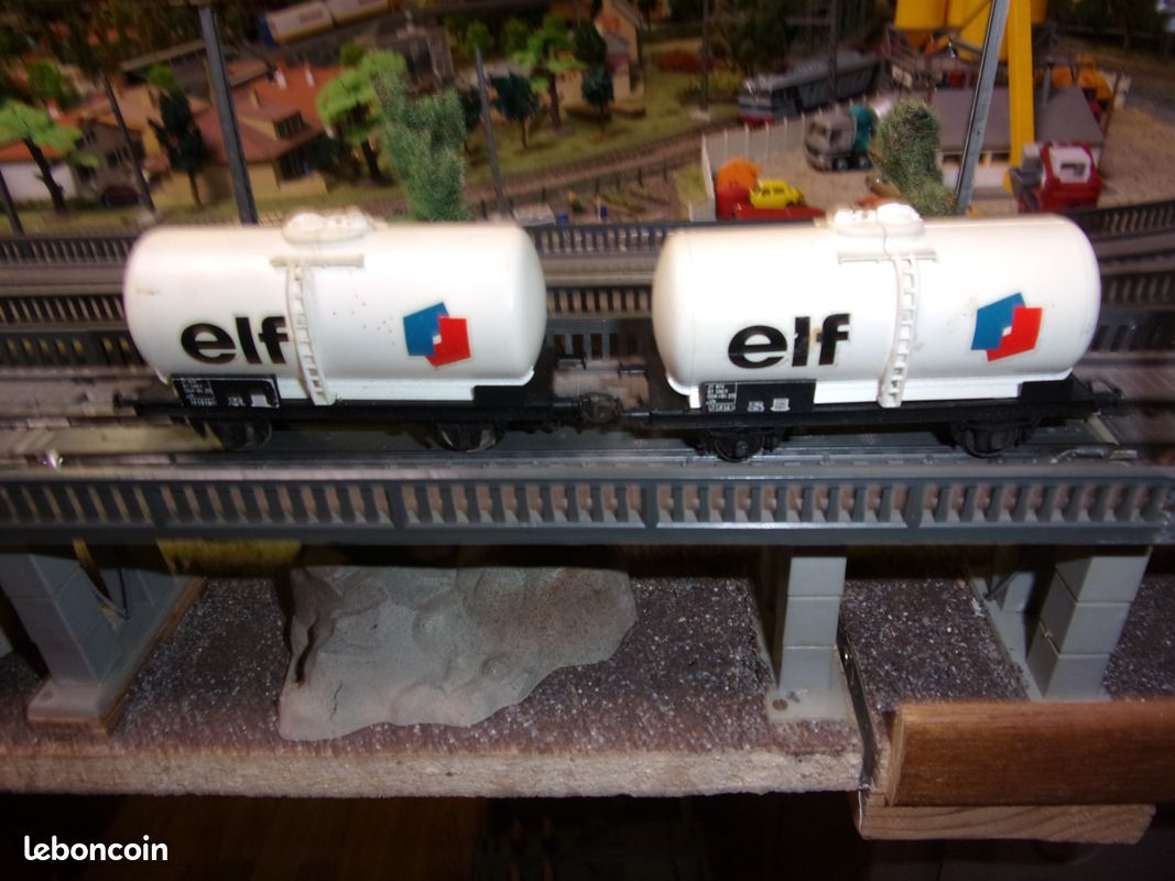 Wagons de marchandises en bois pour modélisme ferroviaire à l'échelle HO