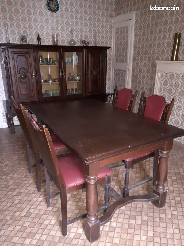Salle à manger complète ancienne (image 1)