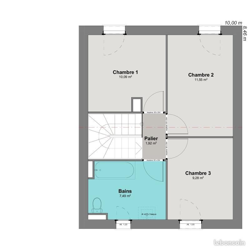 Maison 5 pièces 83 m² (image 4)