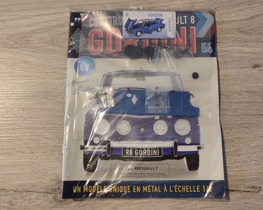 Fascicule complet scellé numéro 80 n°80 Renault R8 Gordini 1/8 1/8ème