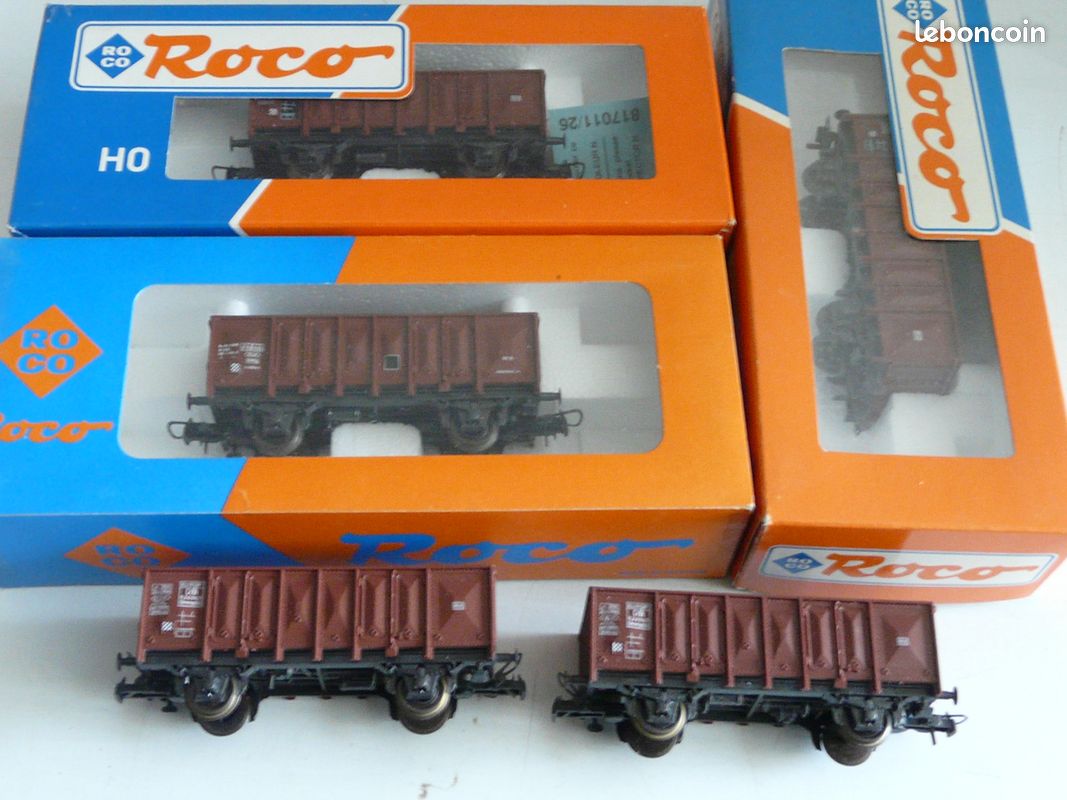 ROCO HO GH46 set de 2 wagons tombereau SNCF EUR 35,00 - FR