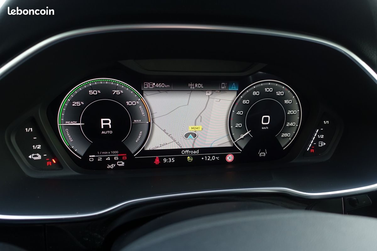 Q3 Sportback 45 Tfsi e S-Tronic 245ch Hybride Rechargeable Virtual cockpit/Cuir chauffants/Gps Europe/Caméra/Carplay/Hayon électrique/1*Main/Garantie 12 mois (image 10)
