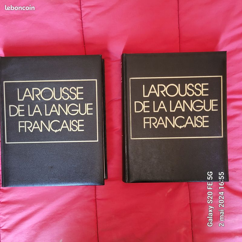 LIVRES - Larousse de la langue française - 2 volumes (image 1)