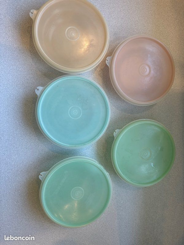 Lots 5 Tupperware vintage 350 ml (image 1)