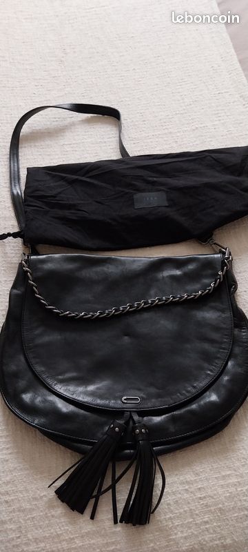 Sac besace cuir IKKS Accessoires Bagagerie