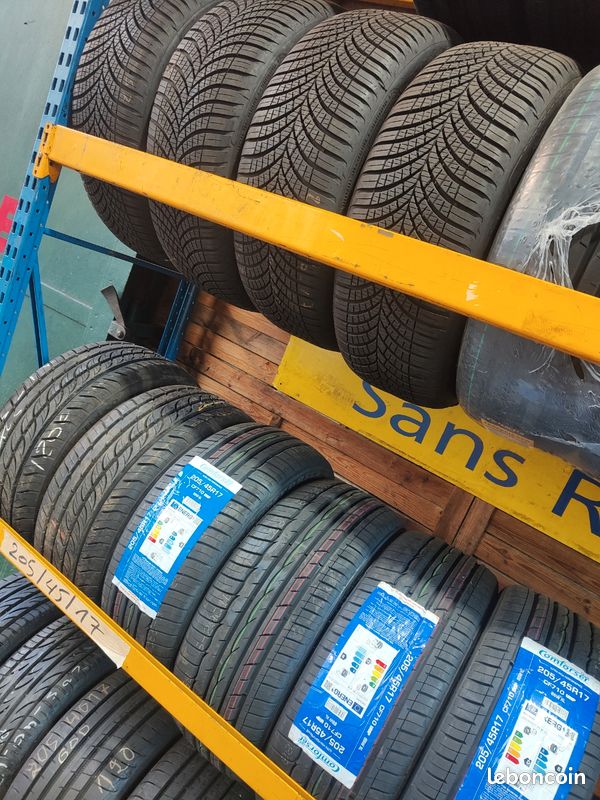 Vente montage reparation pneu pneumatique neuf occasion voiture camion renforce utilitaire embrayage distribution geometrie disque plaquette distribution (image 1)