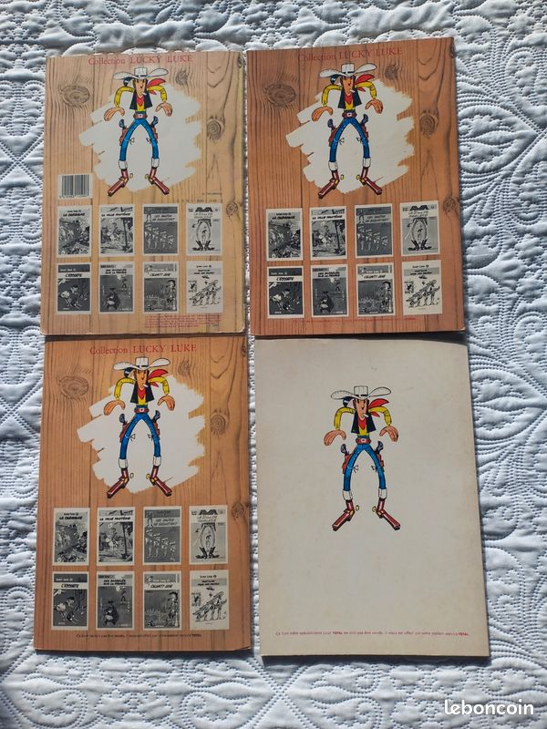 4 BD cartonnées LUCKY LUKE (image 2)