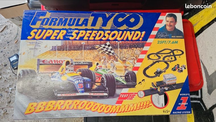 Circuit Voiture électrique Tyco HO Grand Prix Mansell Indyclass - 11.3 Mètres
