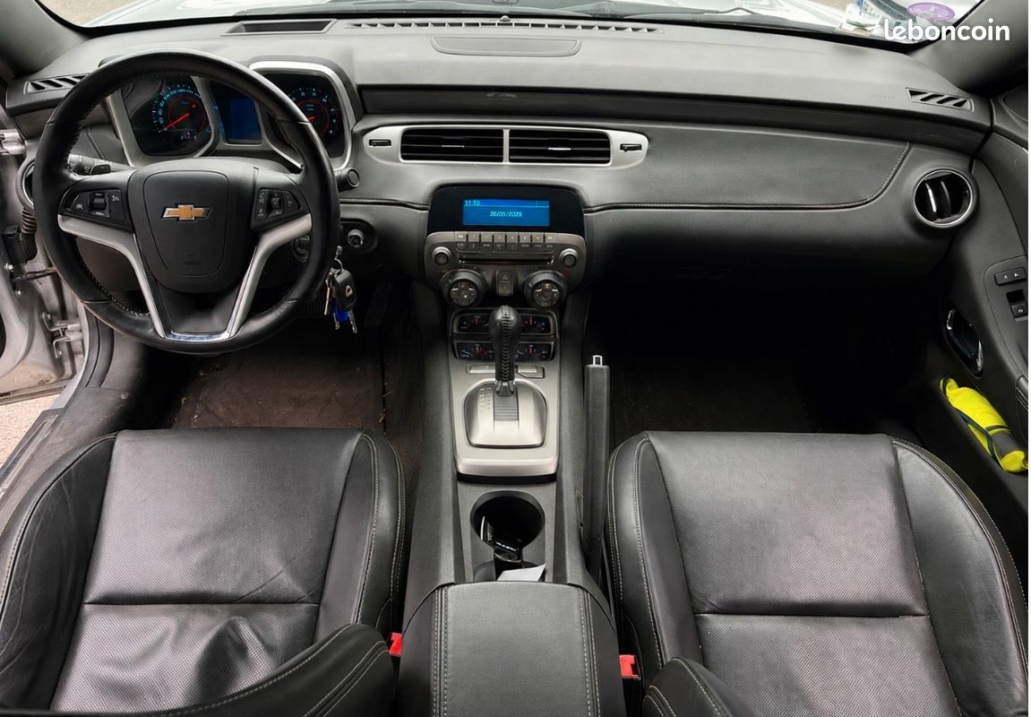 CHEVROLET CAMARO CABRIOLET V8 6.2 405 CH - CAMÉRA DE RECUL - SIÈGES CHAUFFANTS - SIÈGES ELEC - DEUXIÈME MAINs (image 3)