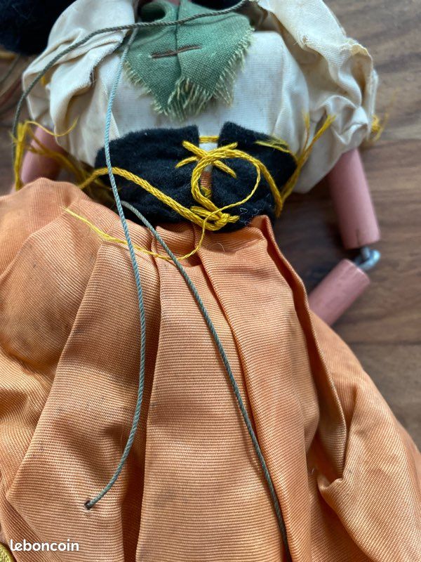 Marionnette Pelham Puppet 'Gipsy' Vintage – Dans Sa Boîte D'origine – UK