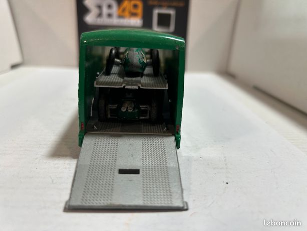 Matchbox M-6 Racing-Car Transporter + Voiture - Boîte D'origine - Vintage
