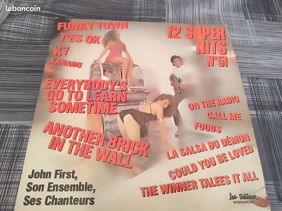 Disque Vinyl collector- John First, son ensemble, ses chanteurs (image 1)