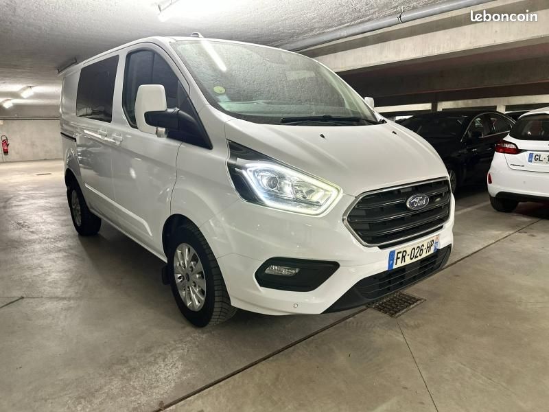 Ford Transit Custom Fg 300 L1H1 2.0 EcoBlue 130 Cabine Approfondie Limited BVA6 (image 2)