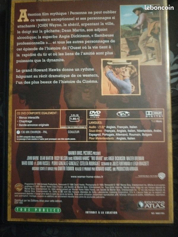 DVD John Wayne collection Western de legende (image 7)